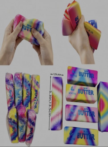 Multicolor Butter Squishy