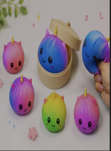 Rainbow Unicorn Dumpling