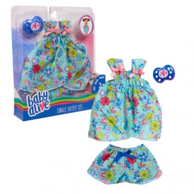 Baby Alive Single Outfit Set - White Tee With Pink Tutu For 14" Baby Dolls (Doll Not Included)