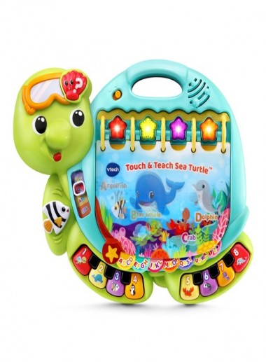 VTech Touch and Teach Sea Turtle Interactive Learning Book